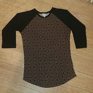 LulaRoe Randy Baseball Tee
